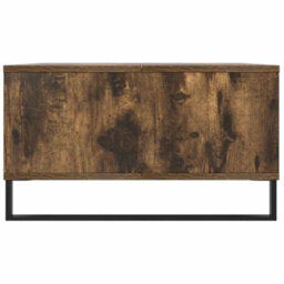 Berkfield Sturdy Coffee Table Smoked Oak 104X60X35 Cm Engineered Wood - thumbnail 6
