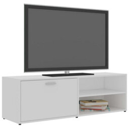 Vidaxl Tv Cabinet White 120X34X37 Cm Engineered Wood - thumbnail 3