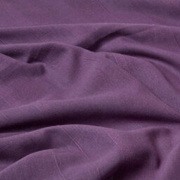 Homescapes Cotton Rajput Ribbed Purple Throw, 255 X 360 Cm - thumbnail 4
