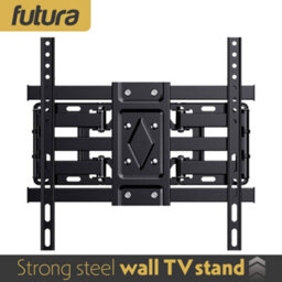 Futura Tv Wall Bracket Mount For 32-65 Inch Tvs, Tilt, Swivel & Rotation, Universal Flat & Curved Tvs, Vesa Max 400X400mm 35Kg Max - thumbnail 2