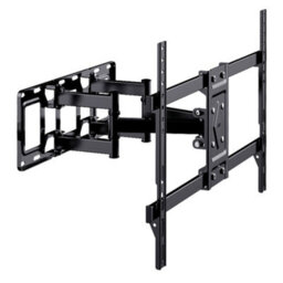 Futura Tv Wall Bracket Mount For 32-65 Inch Tvs, Tilt, Swivel & Rotation, Universal Flat & Curved Tvs, Vesa Max 400X400mm 35Kg Max - thumbnail 1