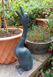 Inspirational Gifting Goose Garden Ornament Sculpture Cast In Aluminium - thumbnail 2
