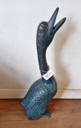Inspirational Gifting Goose Garden Ornament Sculpture Cast In Aluminium - thumbnail 5