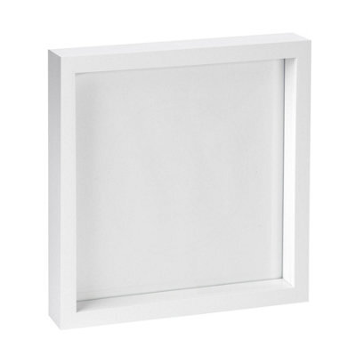 "Nicola Spring 10 X 10"" Photo Frame - 3D Photo Frame Picture Frame Box Portrait Display Case With Spacer (53 X 53Cm)" - image 1