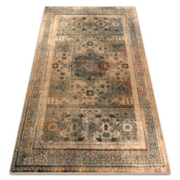 RugsX Wool Carpet Omega Mamluk Rosette Vintage Cream 300X400 Cm - thumbnail 4