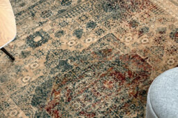 RugsX Wool Carpet Omega Mamluk Rosette Vintage Cream 300X400 Cm - thumbnail 5