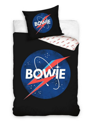 David Bowie Single 100% Cotton Duvet Cover - European Size - image 1