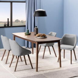 Furniture To Go Montreux Rectangular Extending Dining Table In Walnut 180-219 Cm - thumbnail 6