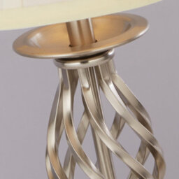 Lighting Collection Skateraw Satin Silver Touch Table Lamp - thumbnail 3