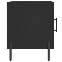 Berkfield Bedside Cabinets 2 Pcs Black 40X40X50 Cm Engineered Wood - thumbnail 7