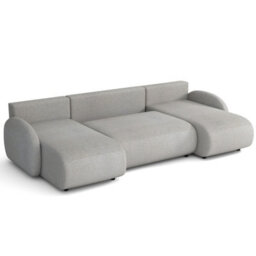 Corner Sofa Dream U Lc+2R+Lc With Storage And Sleeping Function Cream - thumbnail 4