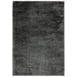 Furniturebox Uk Selby Charcoal Grey Shaggy Rug 120X170 - thumbnail 2