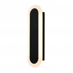 Zink Zn-44553-Blk Ren Outdoor Ip65 10W Led Cct 30Cm Linear Wall Light In A Black Finish - thumbnail 1