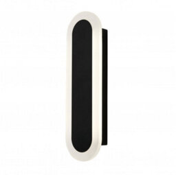 Zink Zn-44553-Blk Ren Outdoor Ip65 10W Led Cct 30Cm Linear Wall Light In A Black Finish - thumbnail 2