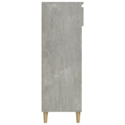 Berkfield Shoe Cabinet Concrete Grey 40X36X105 Cm Engineered Wood - thumbnail 5