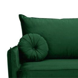 Leon M 3 Seater Upholstered Sofa Bed With Storage Pull Out Sleeping Function Cushions Included Dusty Pink - thumbnail 4