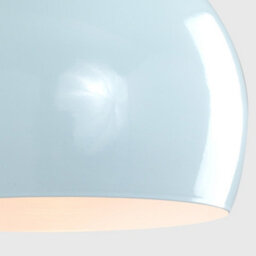 Valuelights Arco Blue Dome Ceiling Shade And Bulb (D)20Cm - thumbnail 5
