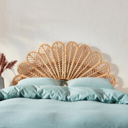 Sweeek - Natural Rattan Headboard Anggun 140X6X115 Cm - thumbnail 4