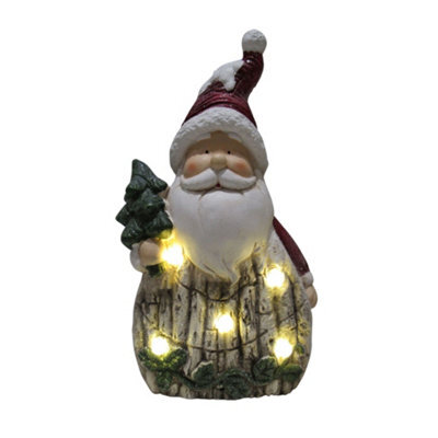 SecureFix Direct Light Up Santa Christmas Decoration (Xmas Led Lights Festive Ornament) - image 1