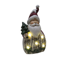 SecureFix Direct Light Up Santa Christmas Decoration (Xmas Led Lights Festive Ornament) - thumbnail 2