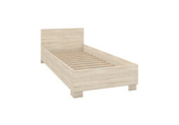 Arte Warm Oak Sonoma Single Bed With Storage H700mm W935mm L2060mm - Natural Charm For Cosy Bedrooms - thumbnail 2