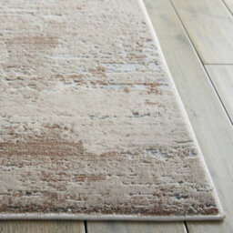 Beige Modern Luxurious Abstract Jute Latex Backing Easy To Clean Rug For Living Room Bedroom And Dining Room-160Cm (Circle) - thumbnail 3