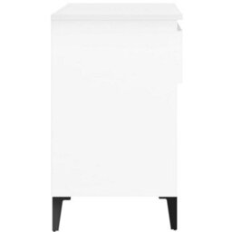Berkfield Elegant Shoe Cabinet White 70X36X60 Cm Engineered Wood - thumbnail 8
