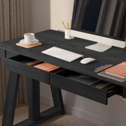Koble Nora Sit Stand Desk Black. Dual Motor, Wireless Charging - thumbnail 8