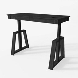 Koble Nora Sit Stand Desk Black. Dual Motor, Wireless Charging - thumbnail 2
