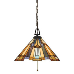 Elegant 3 Bulb Ceiling Pendant Light In Valiant Bronze - Led E27 Fitting