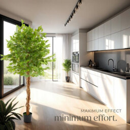 Tectake Artificial Plant - Detailed And Lifelike, Ficus Tree, Low-Maintenance 180 Cm - thumbnail 9