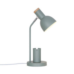 Nordlux Devone Metal Table Lamp Pen & Phone Holder  Green,mains - thumbnail 3