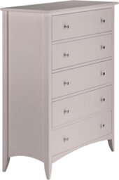 Statement Furniture Edward Hopper Truffle 5 Drawer Chest Of Drawers - thumbnail 3
