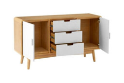 Orsina Scandinavian Design Sideboard, Two Door Sideboard With Storage, Stylish And Functional Living Room Sideboard - thumbnail 6
