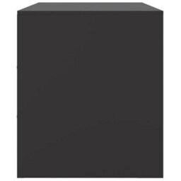 Walplus Tv Cabinet Black 99X39X44 Cm Steel - thumbnail 8