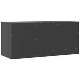 Walplus Tv Cabinet Black 99X39X44 Cm Steel - thumbnail 9