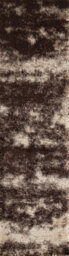 Modern Soft Two Tone Shimmer Shaggy Area Rugs Bronze 160X230 Cm - thumbnail 6