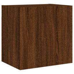 Walplus Tv Wall Cabinets 2 Pcs Brown Oak 40.5X30X40 Cm Engineered Wood - thumbnail 6
