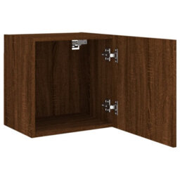 Walplus Tv Wall Cabinets 2 Pcs Brown Oak 40.5X30X40 Cm Engineered Wood - thumbnail 7