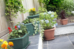 Whitefurze 6 X Large Venetian Patio Planter Trough Plant Pot 60Cm Plastic Terracotta Colour Pot - thumbnail 3