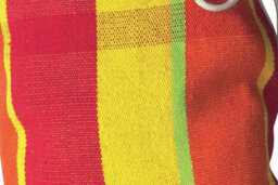 Amazonas Barbados Papaya Double Cotton Traditional Garden Hammock With Bag - thumbnail 3