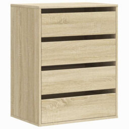 Vidaxl Corner Chest Of Drawers Sonoma Oak 60X41X76 Cm Engineered Wood - thumbnail 2