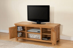 Buttercup Farm Shrewsbury Large Tv Unit - L45 X W120 X H50 Cm - Oak - thumbnail 6
