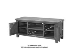Buttercup Farm Shrewsbury Large Tv Unit - L45 X W120 X H50 Cm - Oak - thumbnail 2