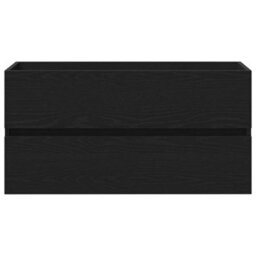 Walplus Sink Cabinet Black Oak 90 X 38.5 X 45 Cm Engineered Wood - thumbnail 6