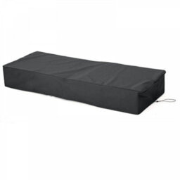 1 Waterproof Outdoor Sun Lounger Cover, Black, 211 X 76 30 Cm - thumbnail 1