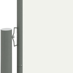 Berkfield Retractable Side Awning Cream 220X1200 Cm - thumbnail 3