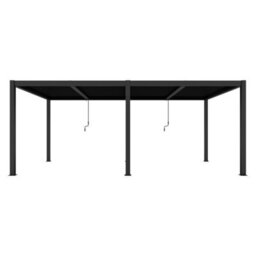 Agadon Aluminium Pergola Shading System 600 X 400 Cm Anthracite - thumbnail 3