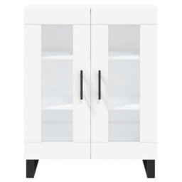 Berkfield Elegant Highboard White 69.5X34X180 Cm Engineered Wood - thumbnail 8