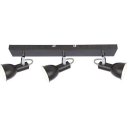 Luminosa Lighting Luminosa Fargo Ceiling Spotlight Bar Brown 3X E14 - thumbnail 2